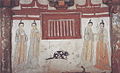 A form of Tang-Song style clothing; Xu Congyun's Tomb, Liao dynasty.