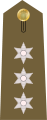 Rank insignia of a Lochagos, 1937–1970