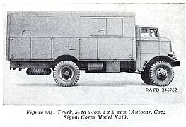 K-30 Operating truck for the SCR-270
