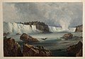 Niagara Fälle. Les chûtes du Niagara. Niagara Falls by Karl Bodmer, circa 1832