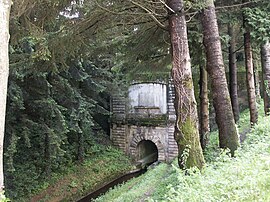 The canal tunnel in Les Cammazes