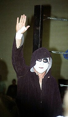 A picture of wrestler Lord Zoltan in the ring.