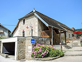 The town hall in Épeugney