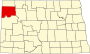 Williams County map