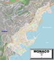 Image 36Enlargeable, detailed map of Monaco (from Monaco)