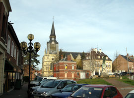 The church in Montdidier