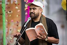 Omar Musa at Jaipur Literature Festival, Federation Square, Melbourne 2017