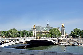 Pont Alexandre III und Grand Palais