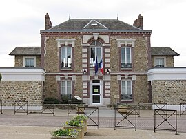 The town hall in Pommeuse