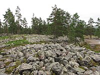 Friedhof von Sammallahdenmäki mit Grabstätten aus der Bronzezeit