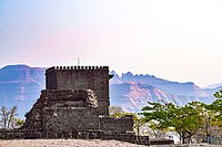 Sideview of Shivneri Fort