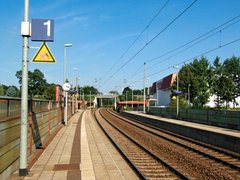 Haltepunkt Cottbus-Willmersdorf Nord