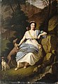 The Countess of Provence as Diane, circa 1775