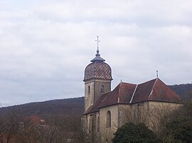 The church in Vieilley