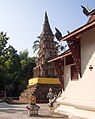 Hariphunchai-style chedi, Wat Phaya Wat