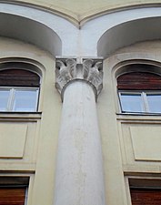 Columns and cornices