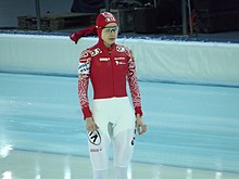 Picture of Elena Sokhryakova at Sochi winter Olympics