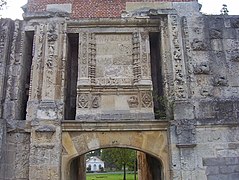 Gate of the Ravelin of Montrescu constructed from 1524 to 1531.