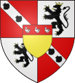 Coat of arms of the Heu family, lords of Clervaux and Beaufort.