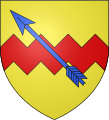 Coat of arms of William the younger of Manderscheid, branch of Manderscheid-Detzen.