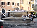 Fountain in Campo de' Fiori