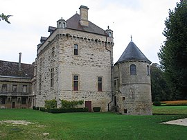 The chateau in Le Pailly