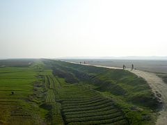 A North Korean agricultural landscape