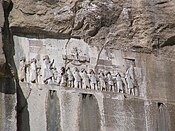 Dareios I. ließ das Relief mit der Behistun-Inschrift einmeißeln