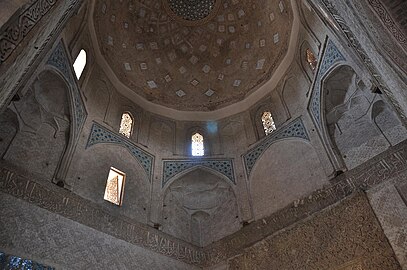 Dome of Jameh Mosque of Varamin, Iran
