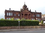 Academy Street, Dumfries Academy Including 1936 Addition, Link Building, Boundary Wall, Gatepiers, Steps And Terraces