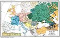 Europe ethnic map (1923)