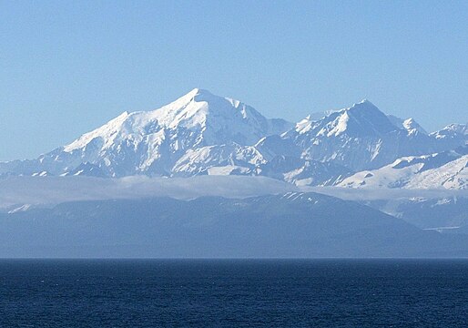 4. Mount Fairweather in the Hoonah–Angoon Census Area, Alaska