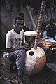 Image 39Master Kora maker Alieu Suso in the Gambia (from Origins of the blues)