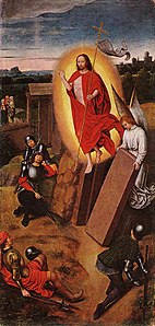 Resurrection of Christ, by Hans Memling, 15th century