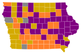 Results of Iowa's caucus