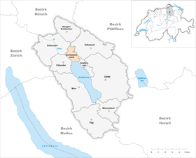 Karte von Schwerzenbach