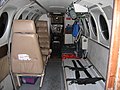 Sanitätsflugzeug: Inneres eines Ambulanz­flugzeugs