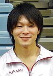 Kōhei Uchimura (JPN) erreichte die Finals im Mannschafts-Mehrkampf, Einzel-Mehrkampf und Bodenturnen