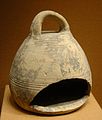 Terracotta lantern, early Islamic Era (8th-9th century), excavated c. 1931 in Susa (Shush), Iran