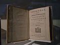 A copy of Hobbes' "Leviathan" on display