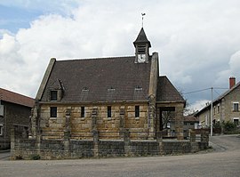 The church in Martincourt-sur-Meuse