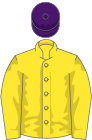 Yellow, purple cap