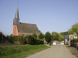 The church of Ribeauville