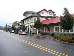 Main Street in Stevenson, October 2007