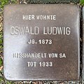 Stolperstein für Oswald Ludwig