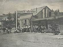 The Summer Brewery in Fairplay, Colorado 1800's