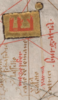 Flag over Varna on Guillem Soler's Portolan chart (c.1385)