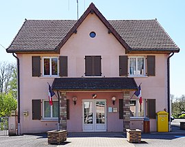 The town hall in La Côte