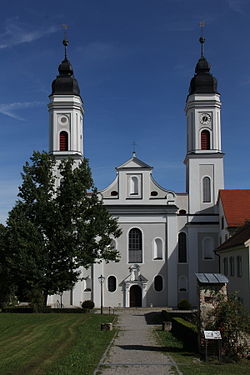 Irsee Abbey church