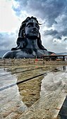 Adiyogi Shiva bust (2017) at Tamil Nadu, largest bust in the world